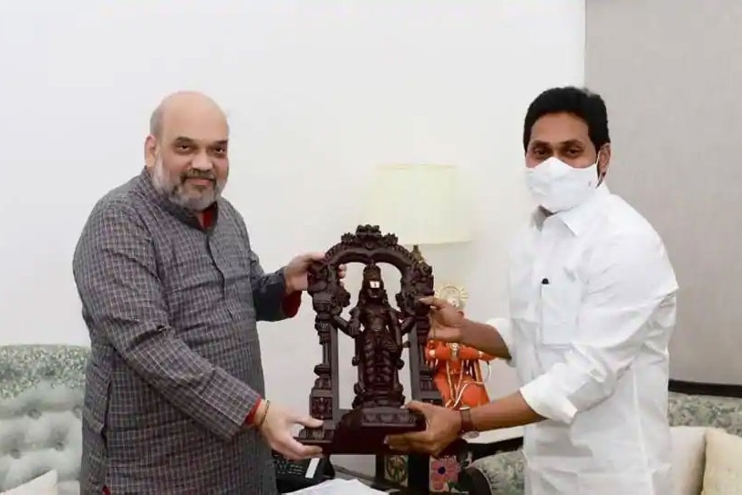 AP CM YS Jagan met Amit Shah in Delhi