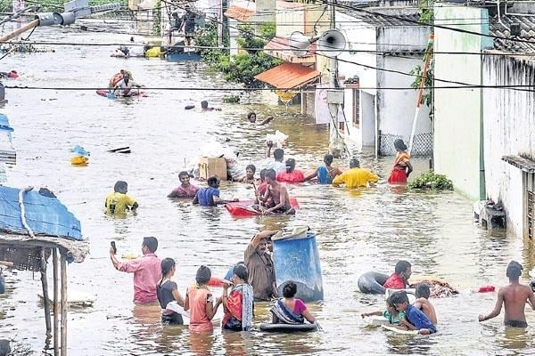 Central team to visit flood hit Telangana 