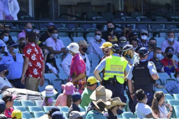 Indian man complains against a security official of SCG