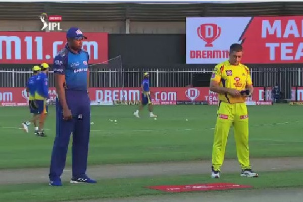 Mumbai Indians won the toss and elected bowling against Chennai Super Kings