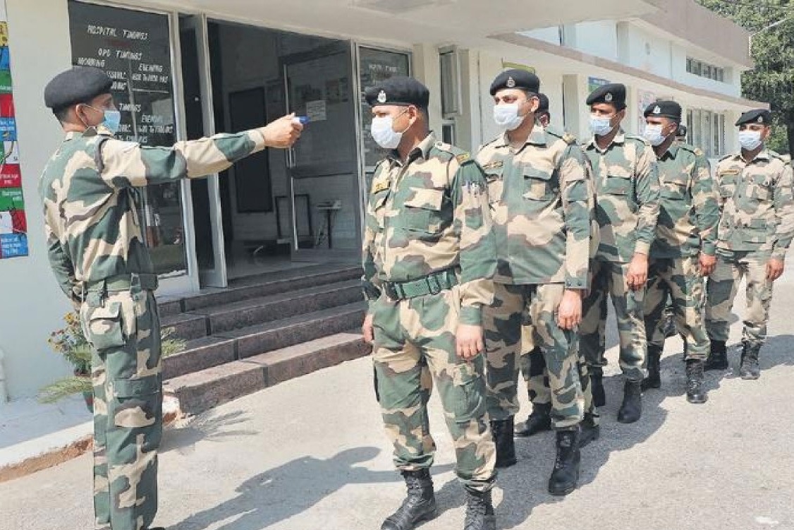73 more jawans infected to corona virus in BSF