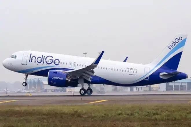 Indigo plane escapes an danger at Tirupati airport