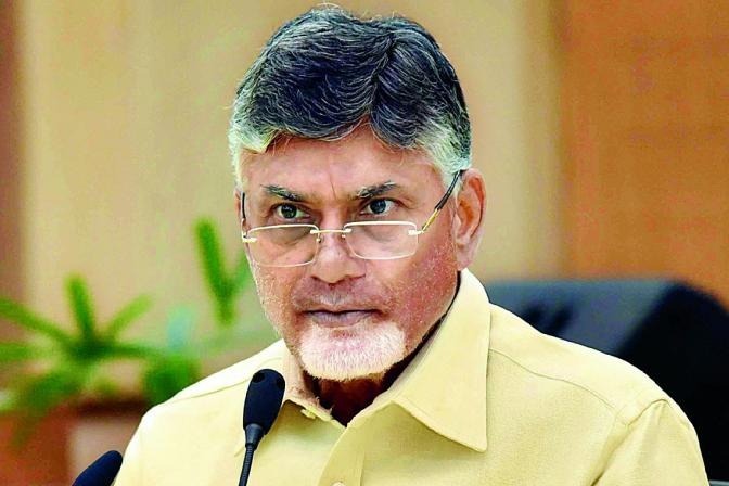Chandrababu press meet over housing in state