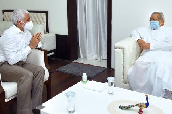 YCP MP Vijayasai Reddy met AP Governor at Rajbhavan