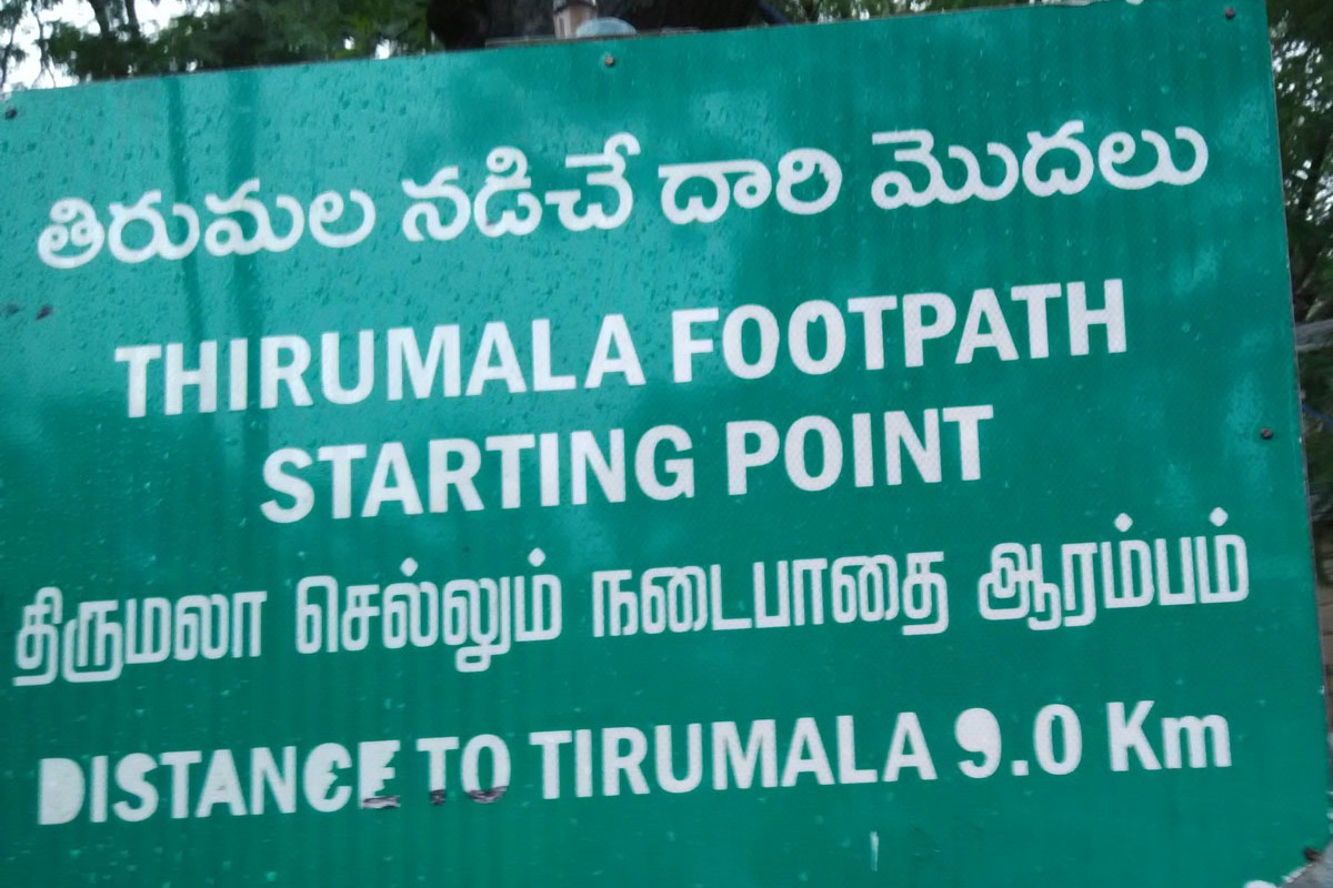 Tiruma Srivari walk way opens from tomorrow