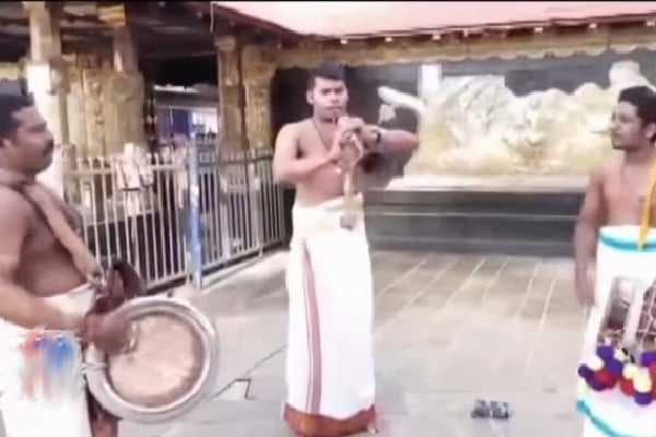 Special Musical offering at Sabarimala Ayyappa Temple for SP Balu health