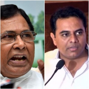 Jana, KTR At Slugfest Over Mike To Puvvada Ajay