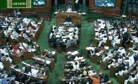 Lok Sabha adjourned for the day amid disruptions