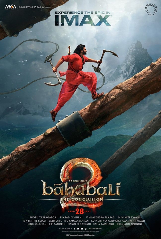 'Baahubali 2: The Conclusion' IMAX poster unveiled