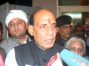 We will find permanent solution to Kashmir issue: Rajnath