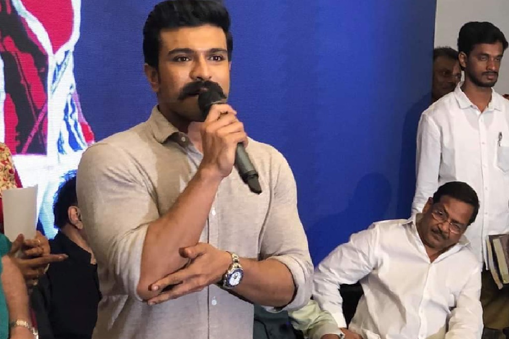 Ram Charan says about his father Chiranjeevi