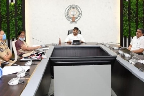 AP CM Jagan review on coronoa virus