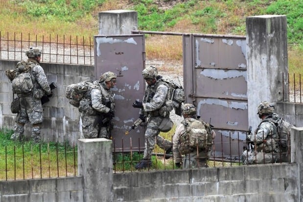 North and South Korea exchange gunfire at border