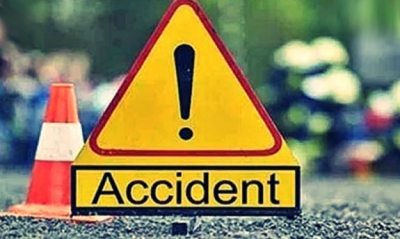 Car accident in Miyapur