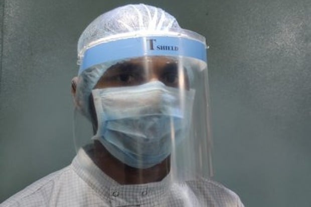 Telangana based medtech company makes new face shield