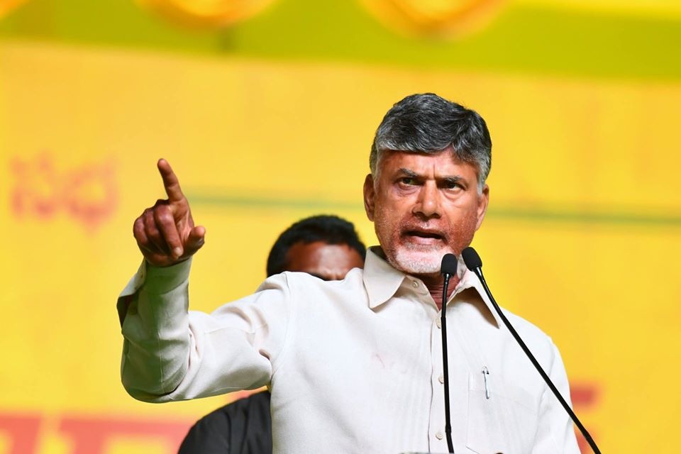 Chandrababu fires on YSRCP government coloring all facilities 
