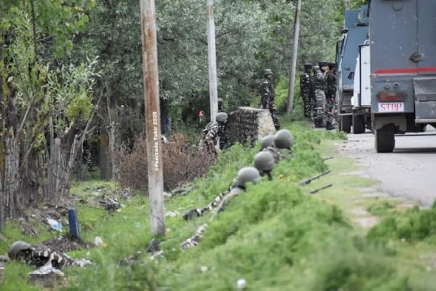 Terrorists attacks on Naka Party at Kralgund as three CRPF Jawans killed
