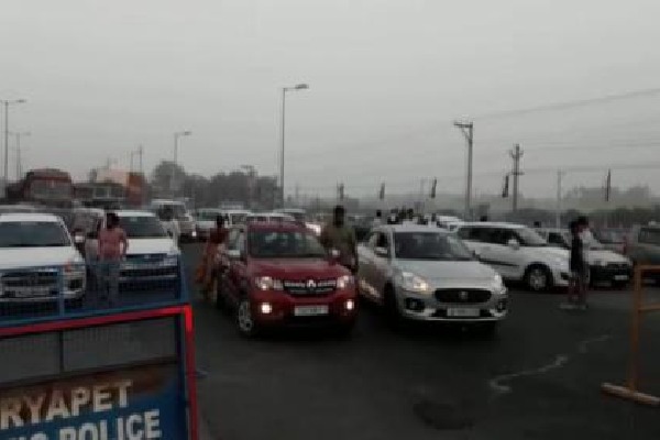 Borders Closed in Telangana