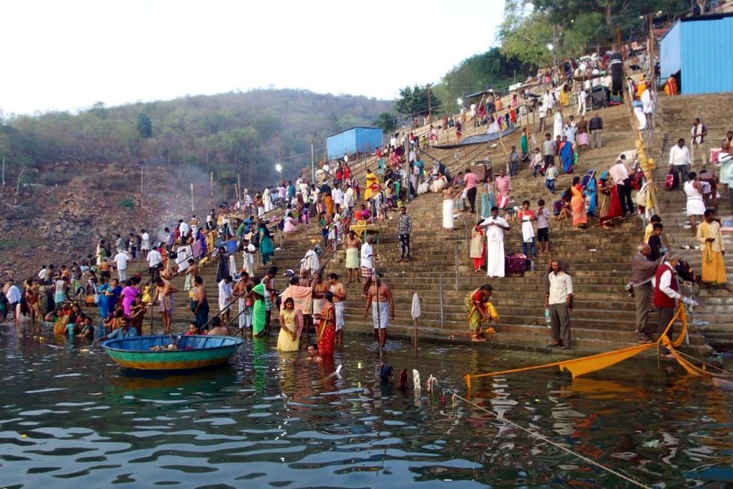 Srisailam patalaganga ghat closed