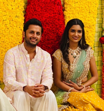 Hero Nithin says wedding works in his home started 
