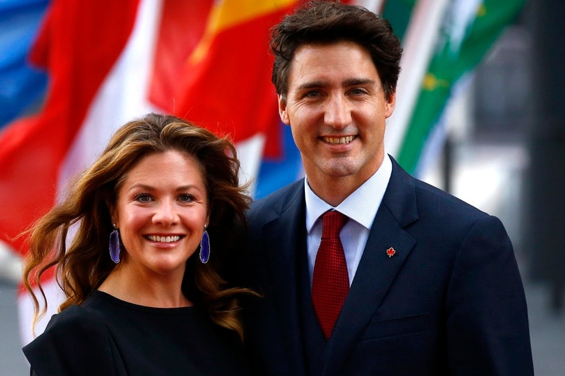 canada prime minister wife suffering with corono