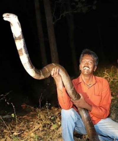 Snake Catcher Suresh in Hospital