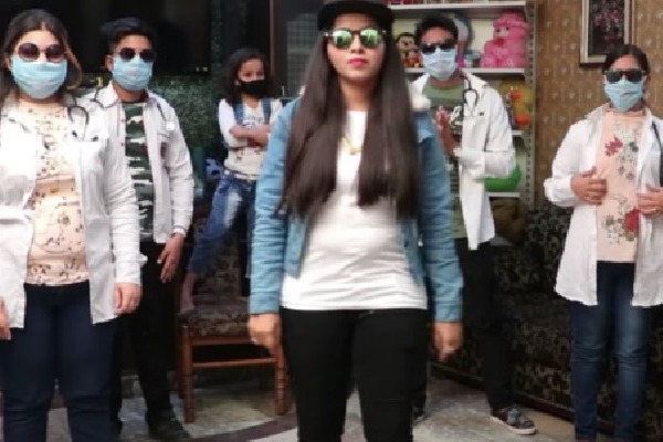 Dinchak Pooja New Song on Corona goes Viral