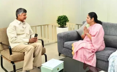 Actress Jayasudha Invited Chandrababu for her Son Marriage