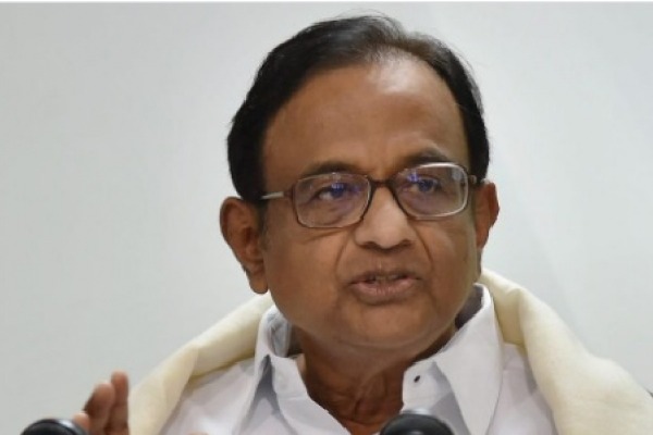 Chidambaram Openion on Modi package Its a Blank Page with Heading Only