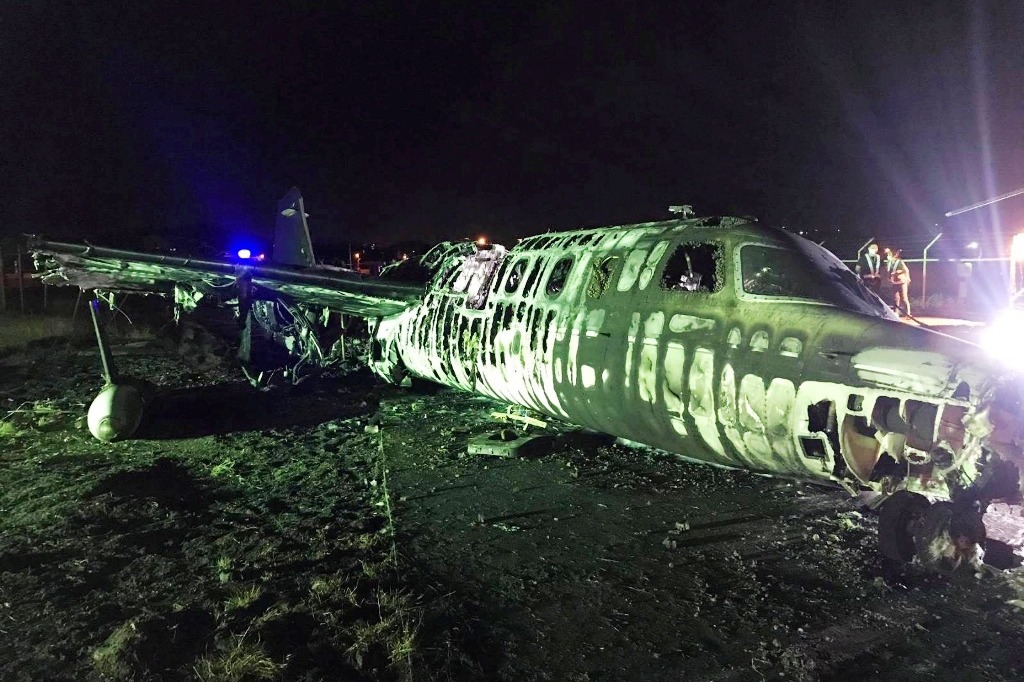 Corona Medicine Flight Accident in Manila