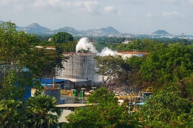 Chemical Gas leake in Visakha from LG Polymers