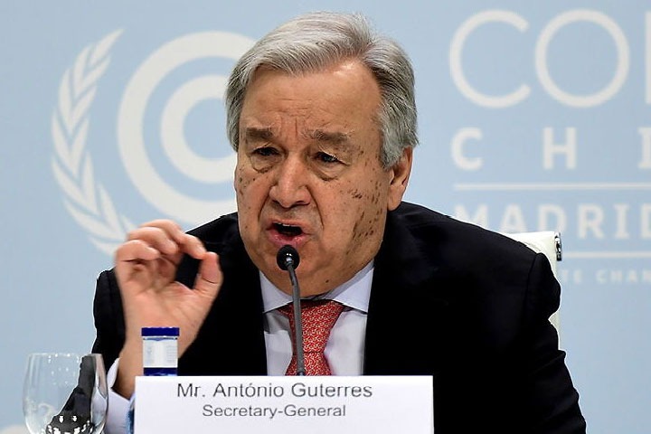 Un secretary general Antonio warns world about biggest crisis ahead
