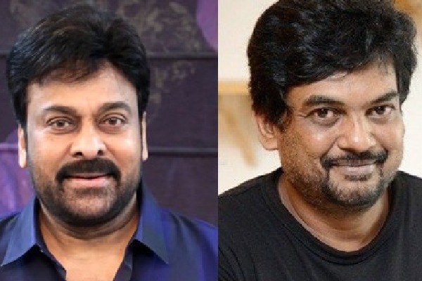 Funny discussion between Chiranjeevi and Puri Jagannadh
