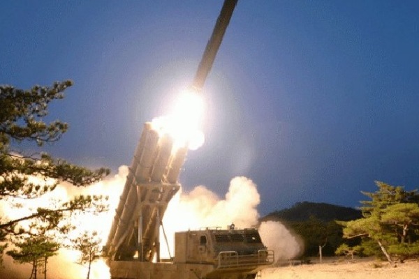 North Korea Test Fires Balistic Missiles