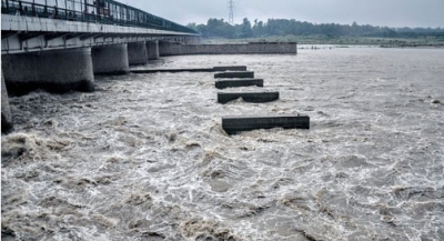 Water released into river Yamuna to improve its condition 