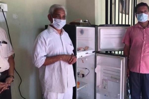 Karnataka researchers converts old refrigerator into disinfection chamber