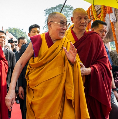 Dalai Lama explains how happiness comes