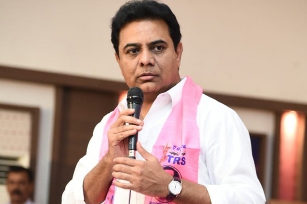 KTR said around seventy four plus lakh bank accounts in Telangana will be credited tomorrow