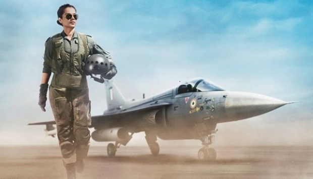 Tejas first look transforms into pilot Twitter salutes her look 
