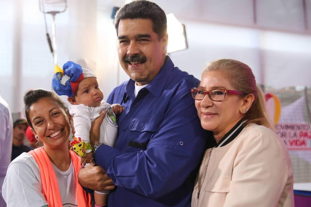 Venezuela president Nicolas Maduro calls women to give birth for six children