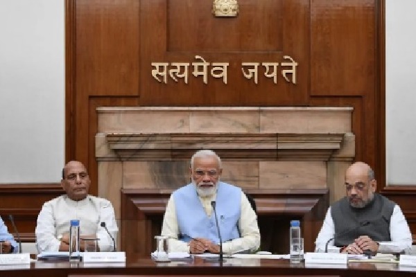 Modi Cabinet Emergency Meeting