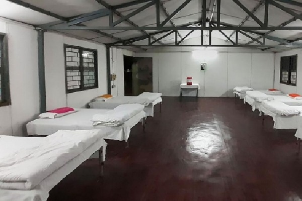 Telangana Quarantine Centers Vaceted