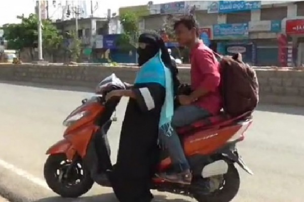 1500 Kilometer Journey of a Mother for His Son
