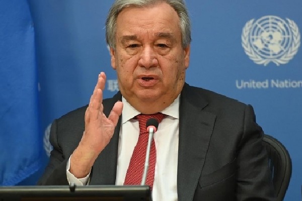 UN Secretary General Antonio Guterres responds on corona situations