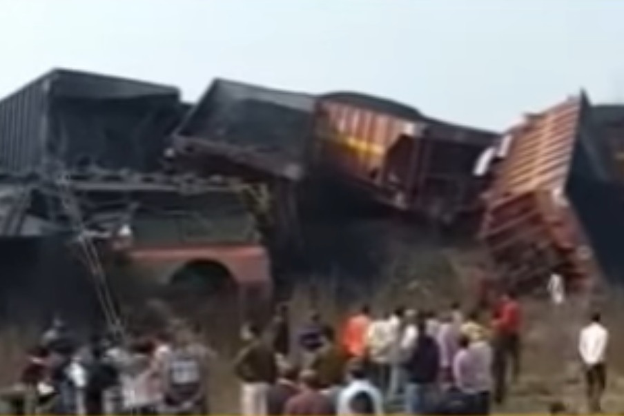 Two train accidents in north India 5 dead