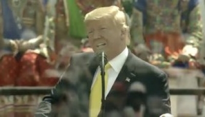 Trump mispronounce Indian words at Namaste Trump event