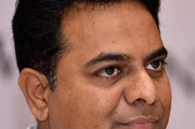 Minister Ktr posted an intersing photo of tiny tots who maintain social distance