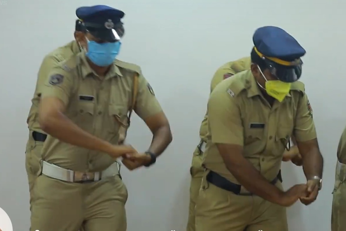 This Hand Washing Dance By Kerala Police Is A Viral Hit