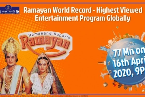 Ramayan Another World Record on DD