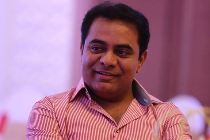 Minister KTR Post about his son and daughter